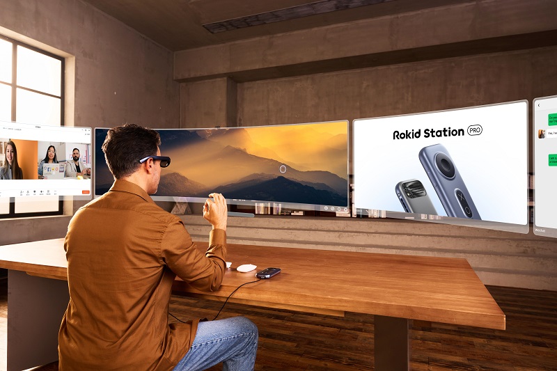 Rokid发力空间计算,新一代人机交互产品Rokid AR Studio亮相-93913.COM-XR信息与产业服务
